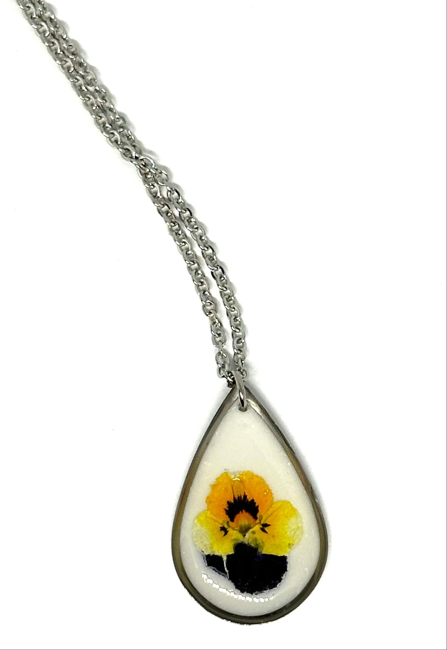 Collar Lágrima Violeta Salvaje