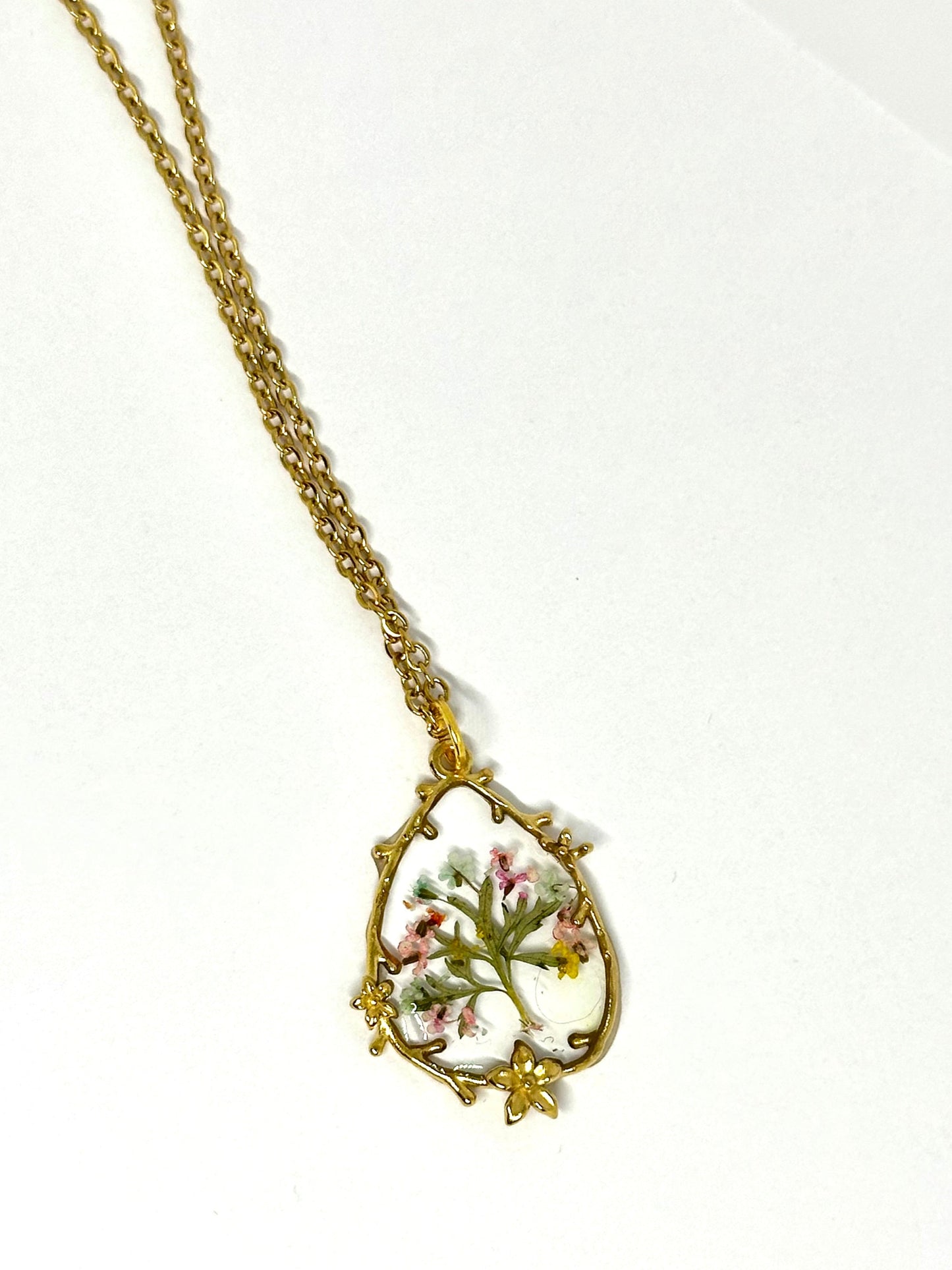 Collar Romance Árbol Floral