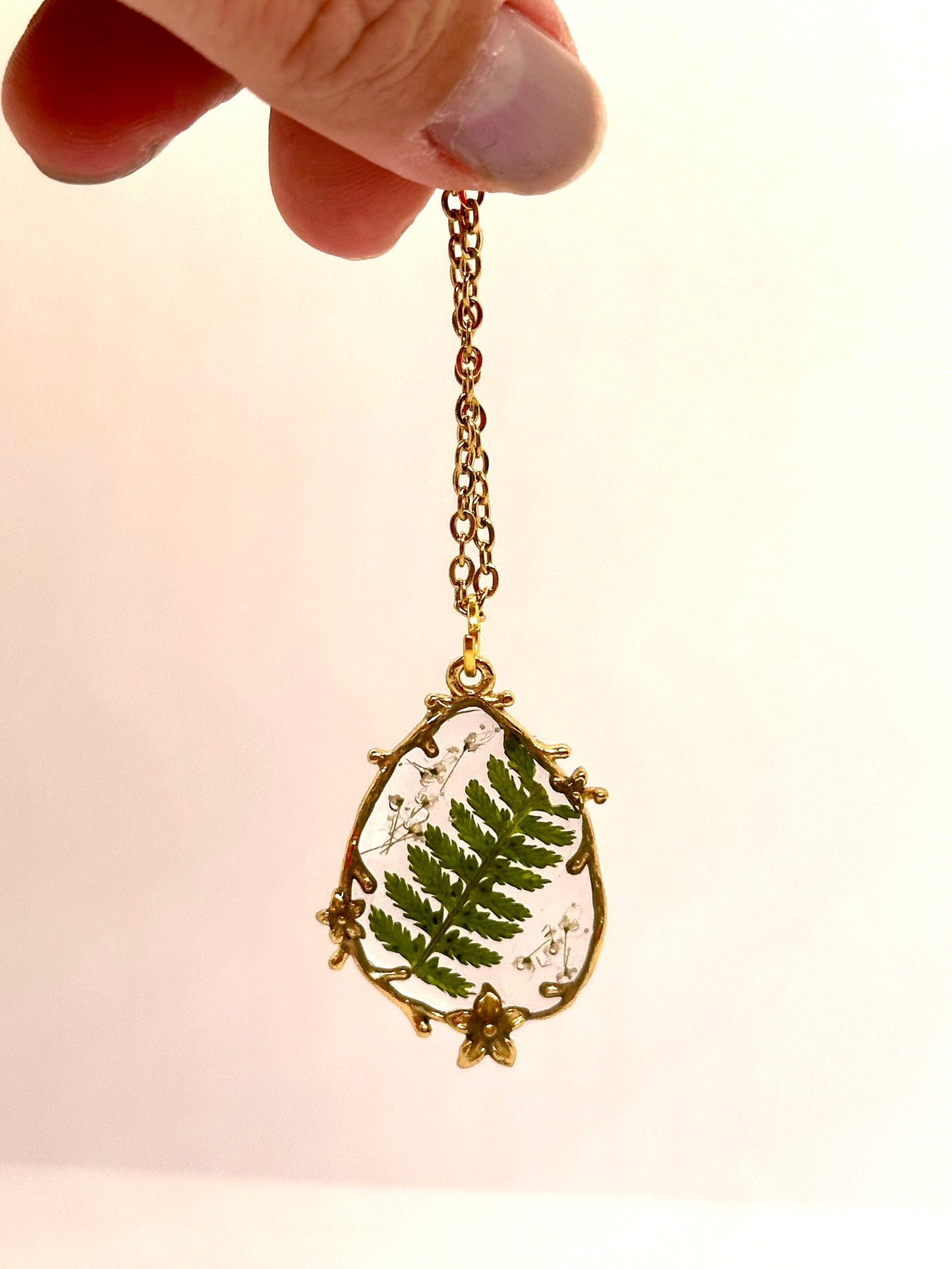 Collar Helecho Romance