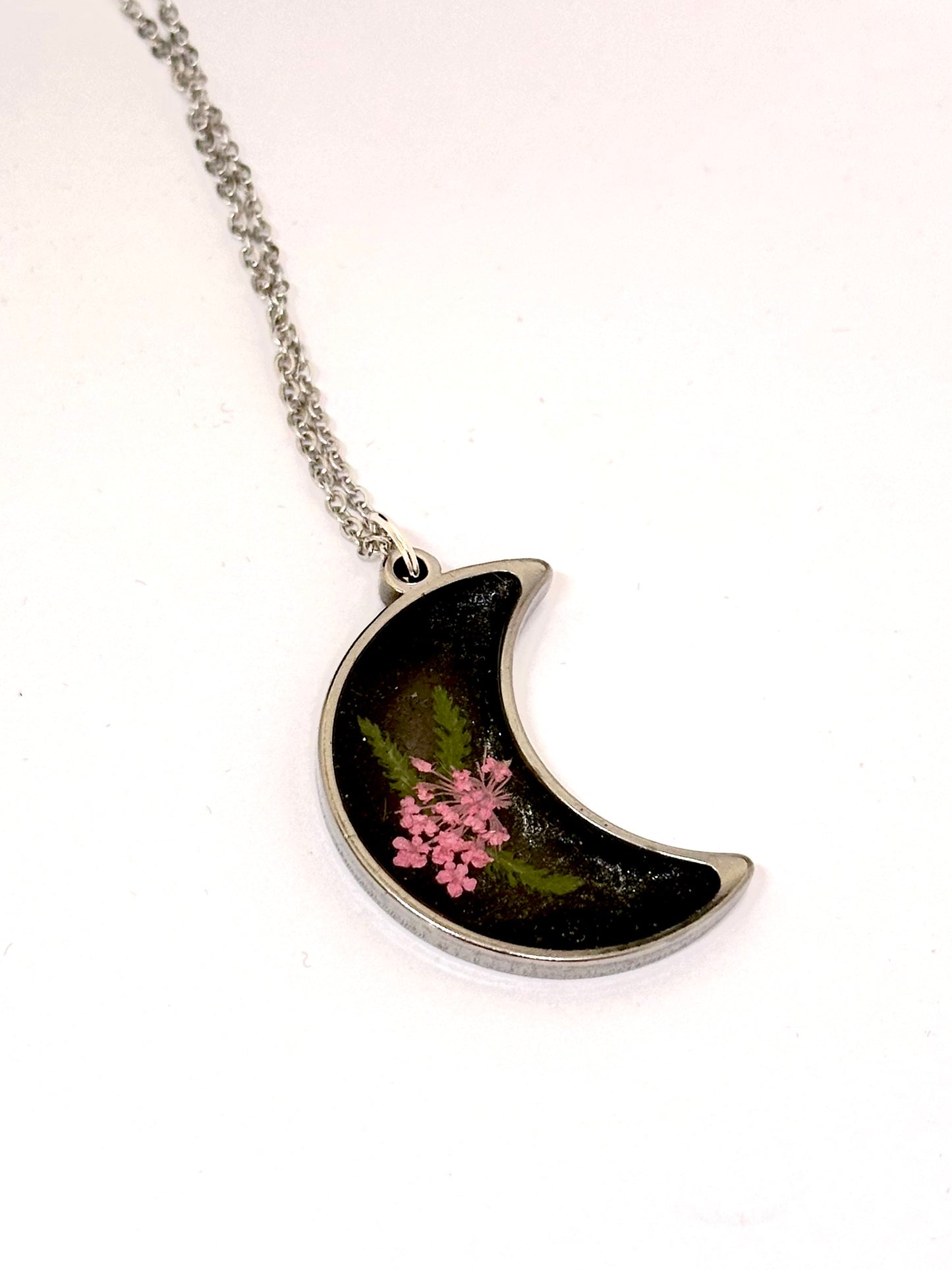 Collar Luna Floral Nocturna