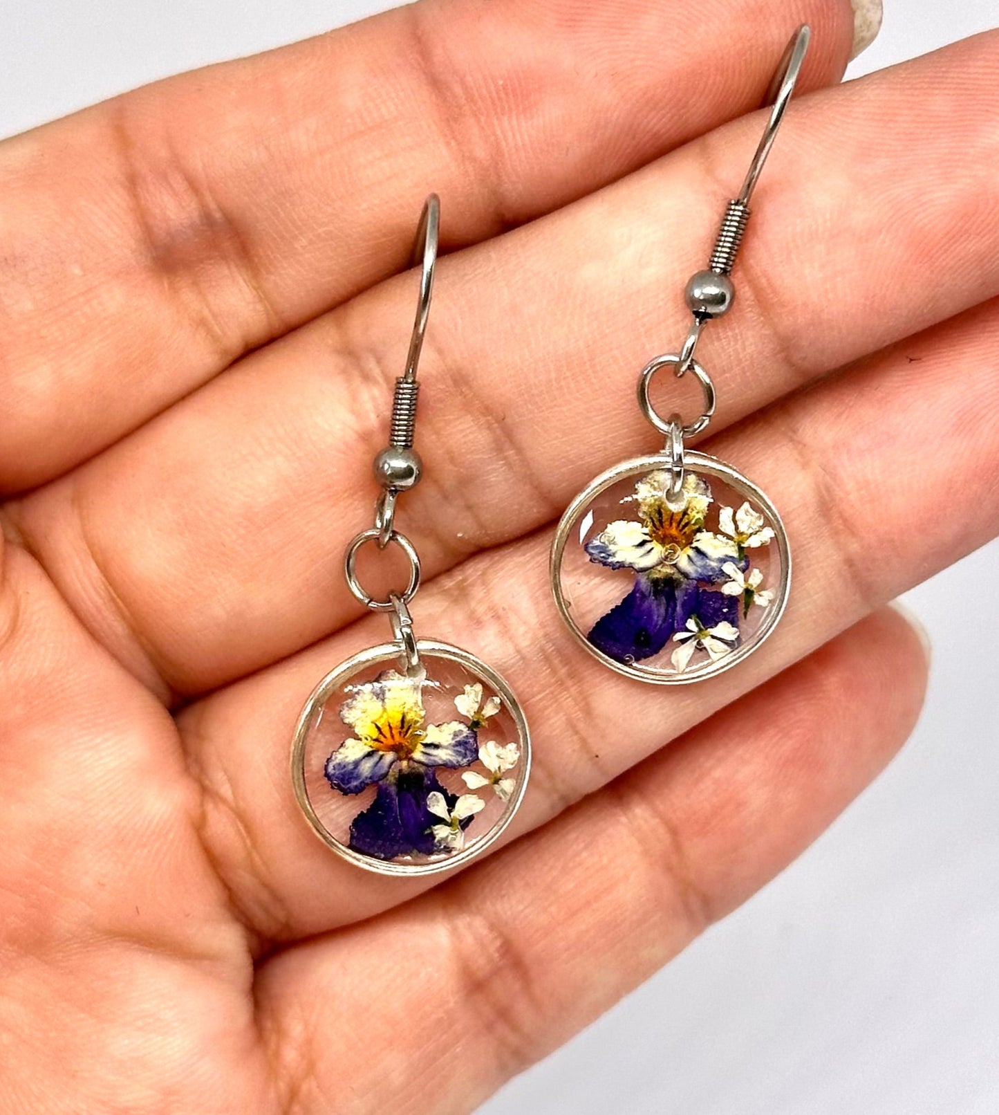 Pendientes Violeta Salvaje y Hundkäx