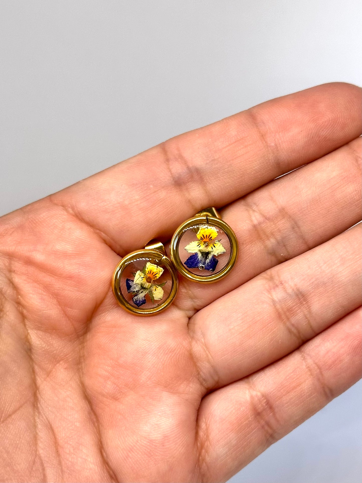 Pendientes Botón Salvaje y Hundkäx