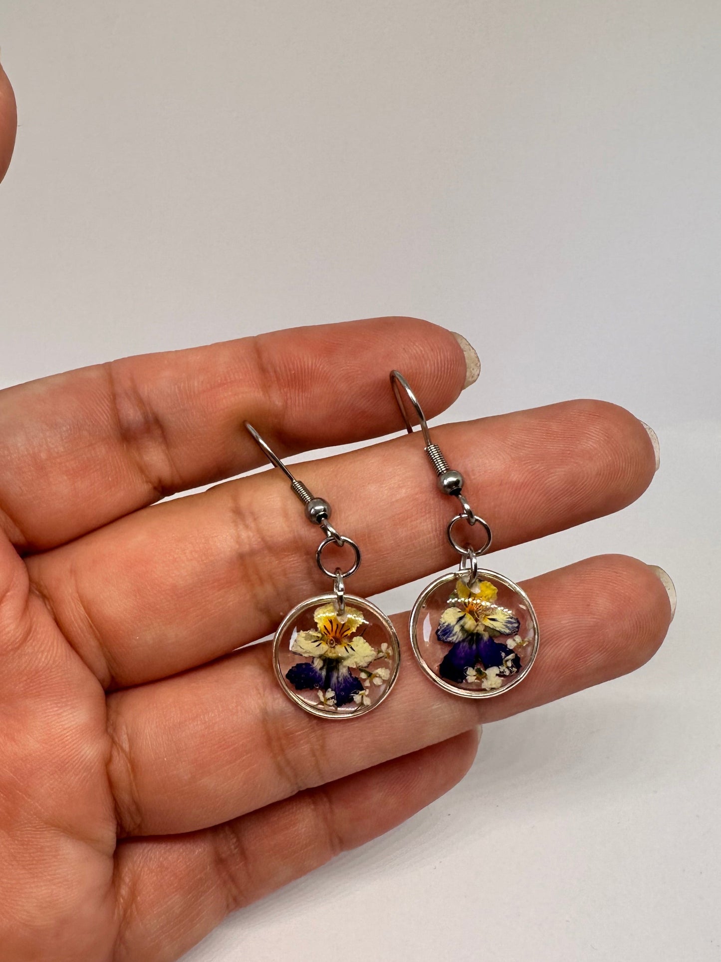 Pendientes Mini Violeta