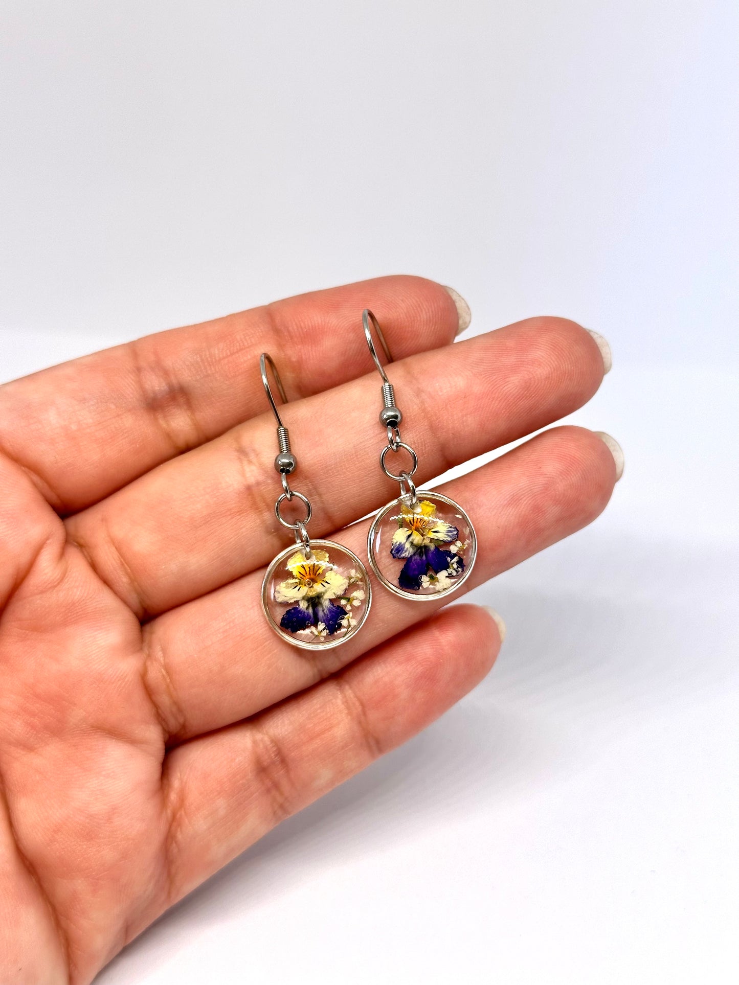 Pendientes Mini Violeta