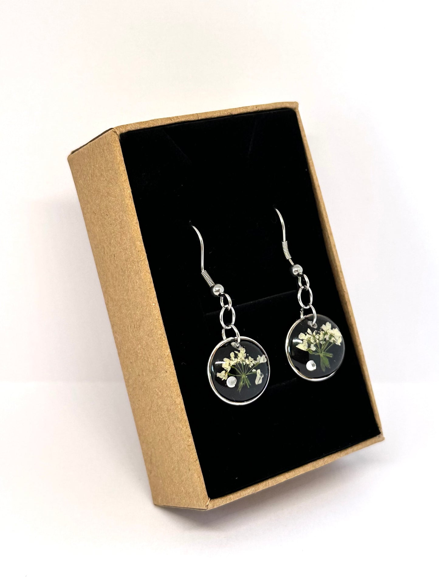 Pendientes Perifollo Silvestre NOCHE