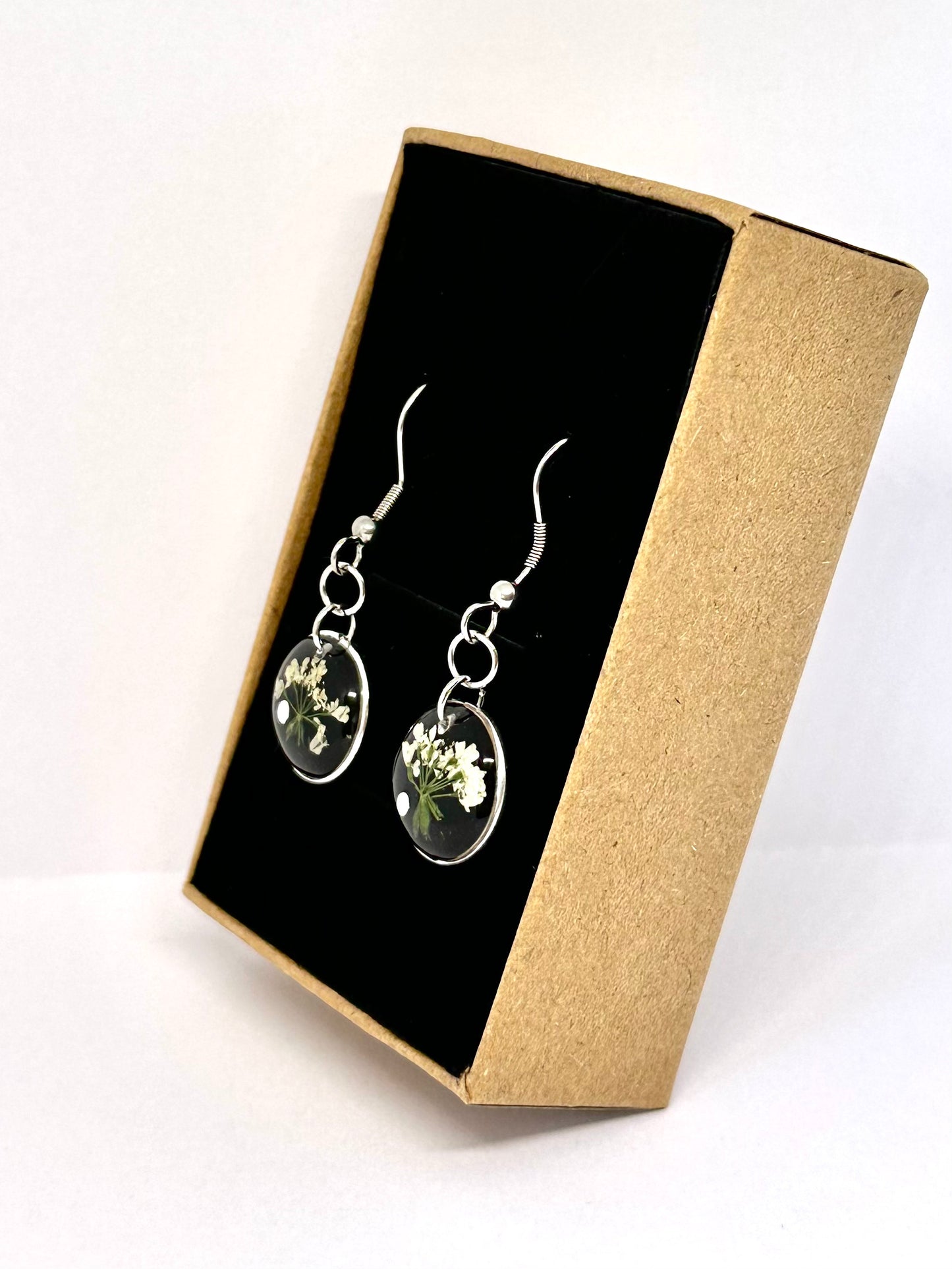 Pendientes Perifollo Silvestre NOCHE