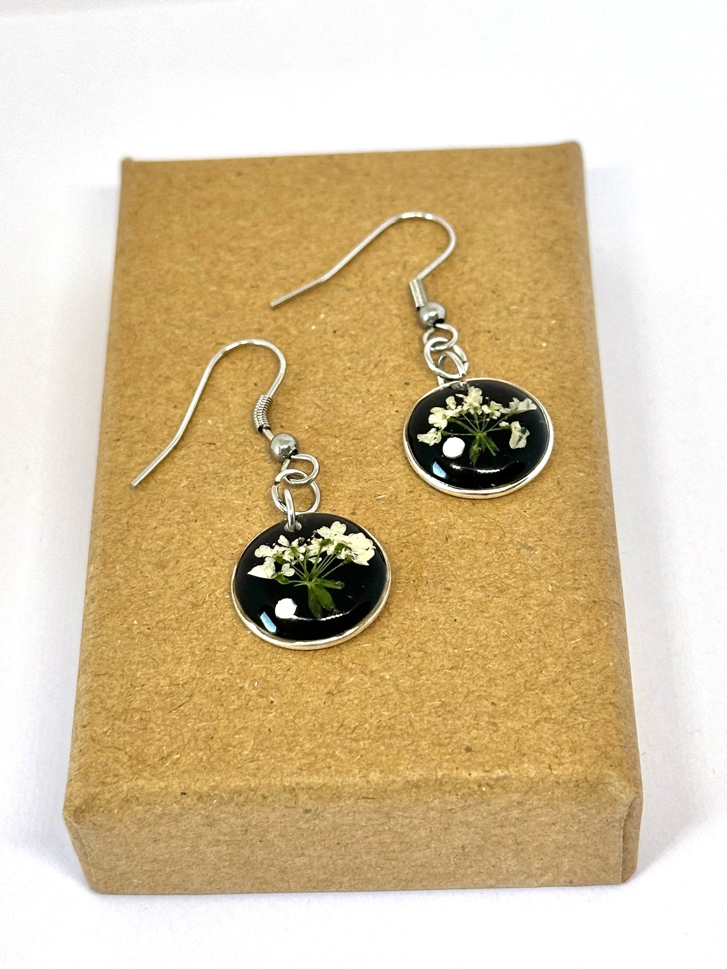 Pendientes Perifollo Silvestre NOCHE
