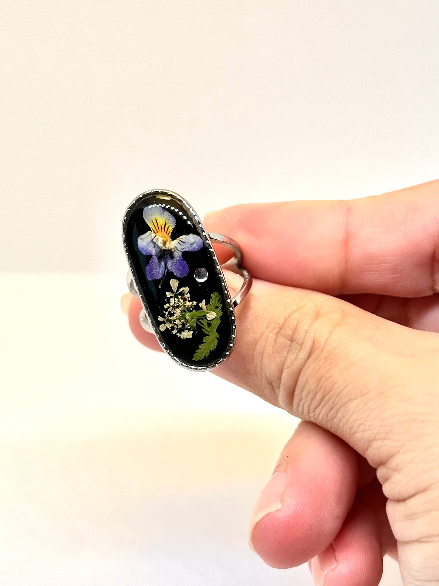 Justerbar violett nattring