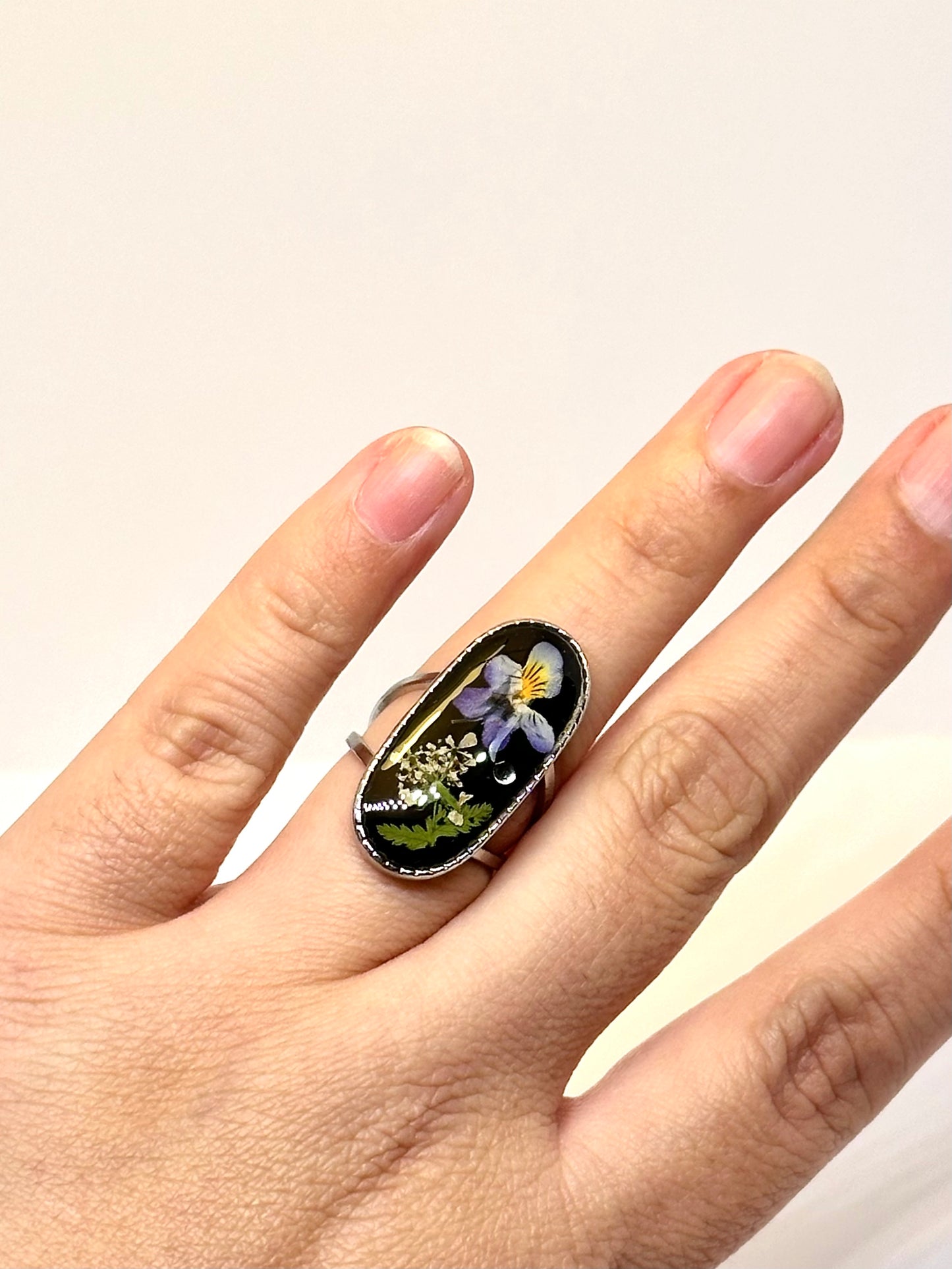 Justerbar violett nattring