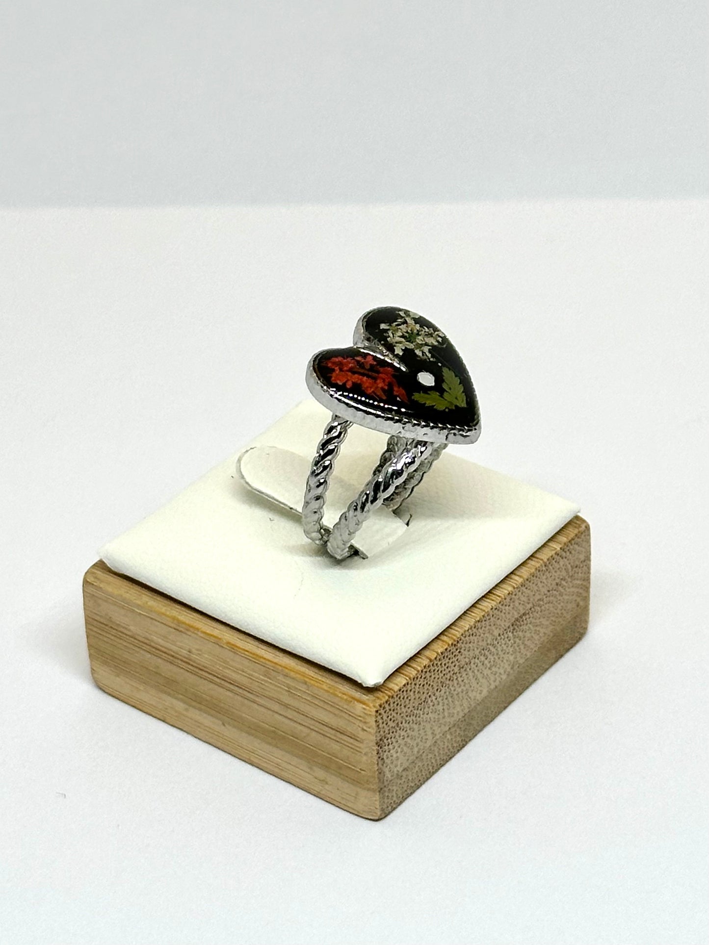 Mini blommahjärtring