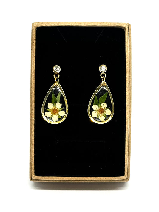 Jordgubbsblommorörhängen 