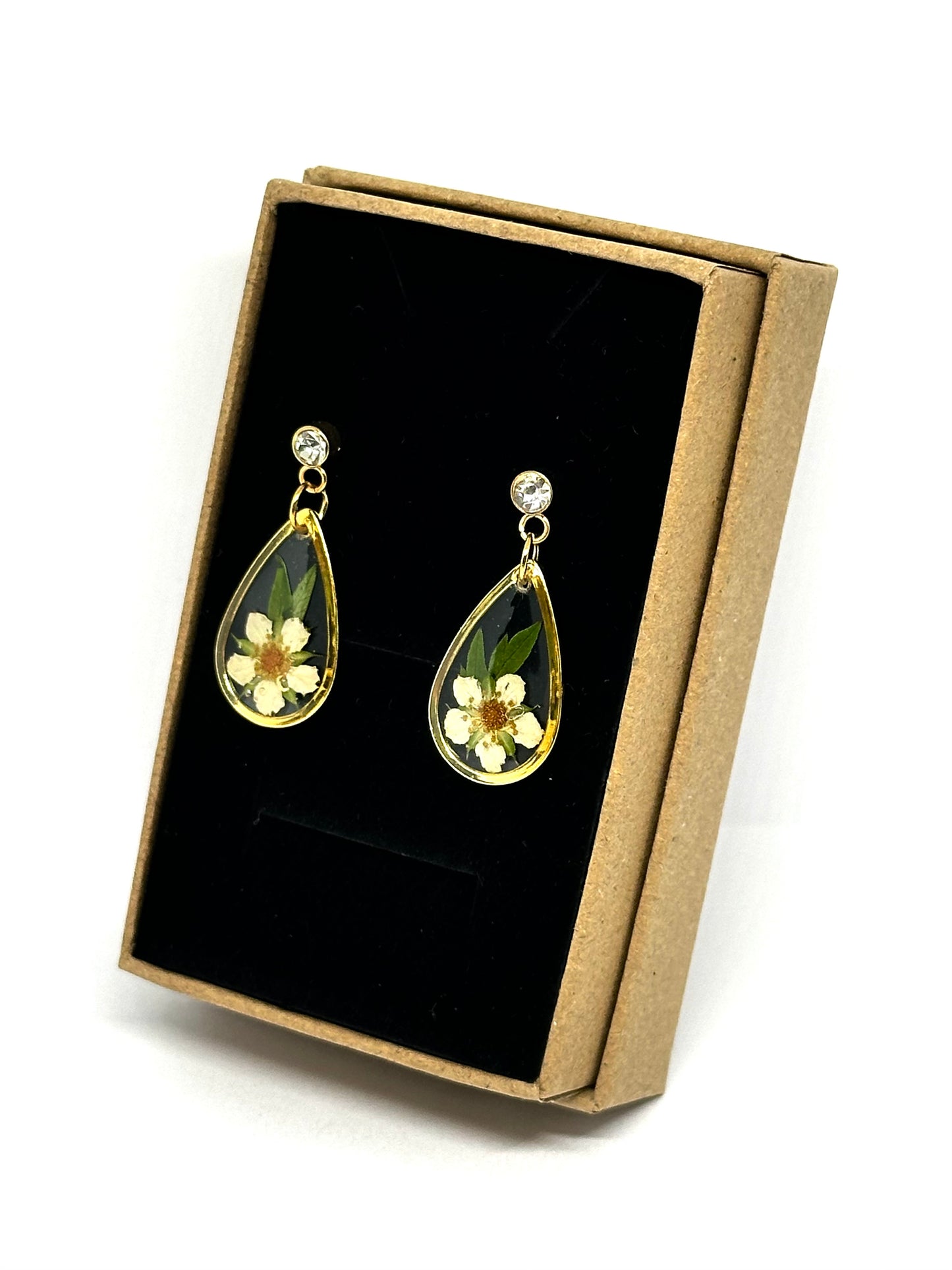 Jordgubbsblommorörhängen 