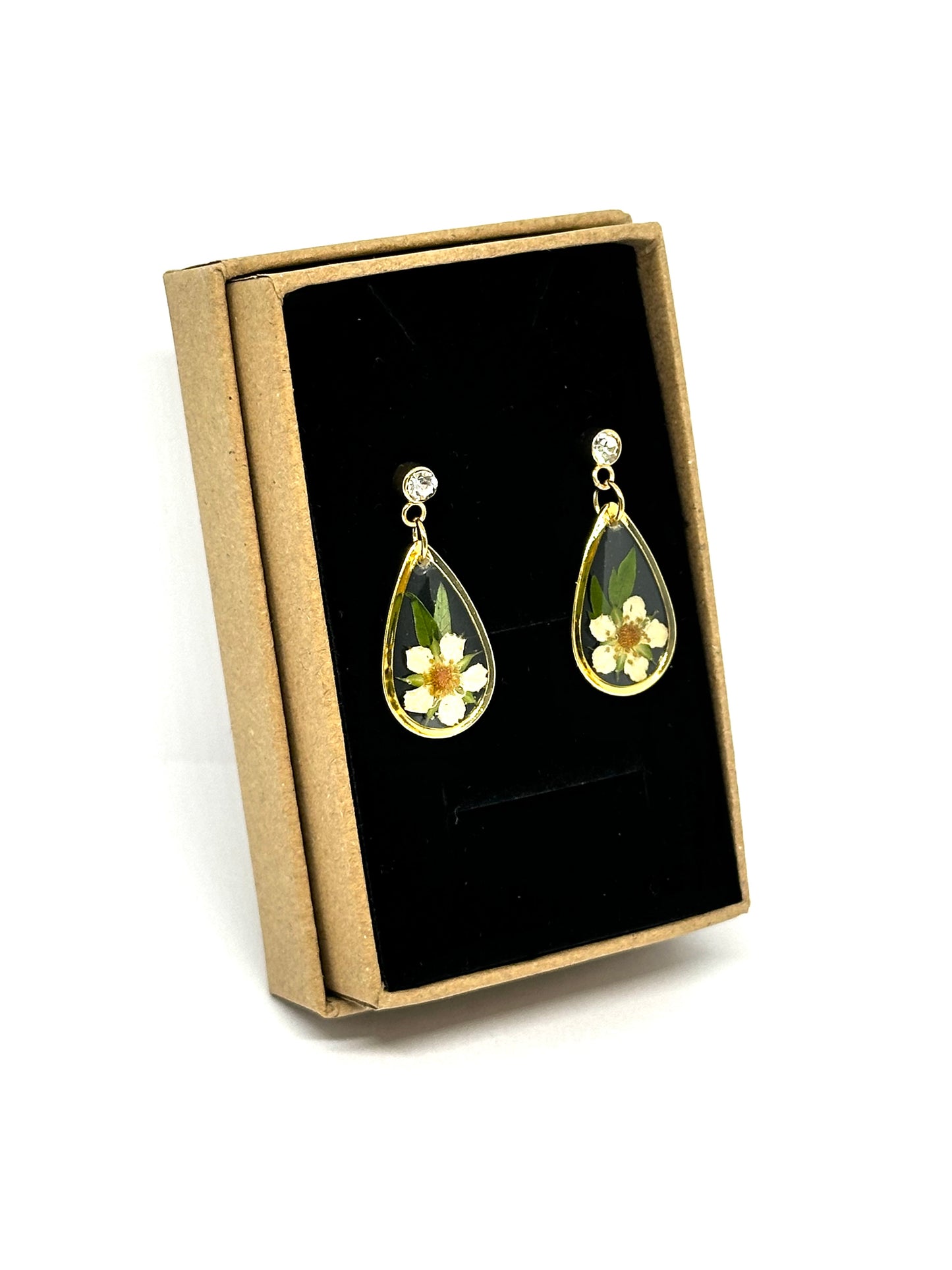 Jordgubbsblommorörhängen 