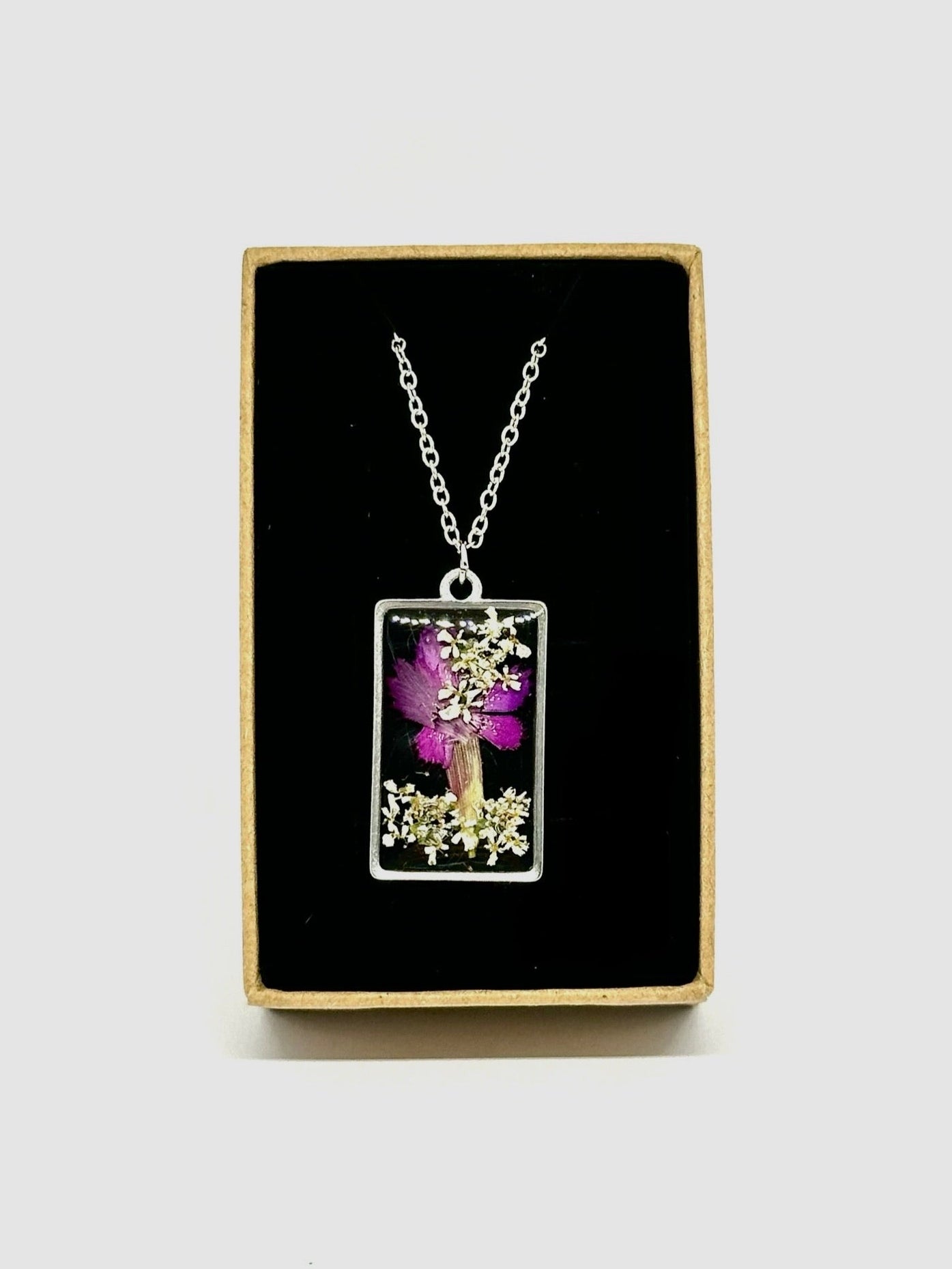 Mini rektangulärt nejlikahalsband 