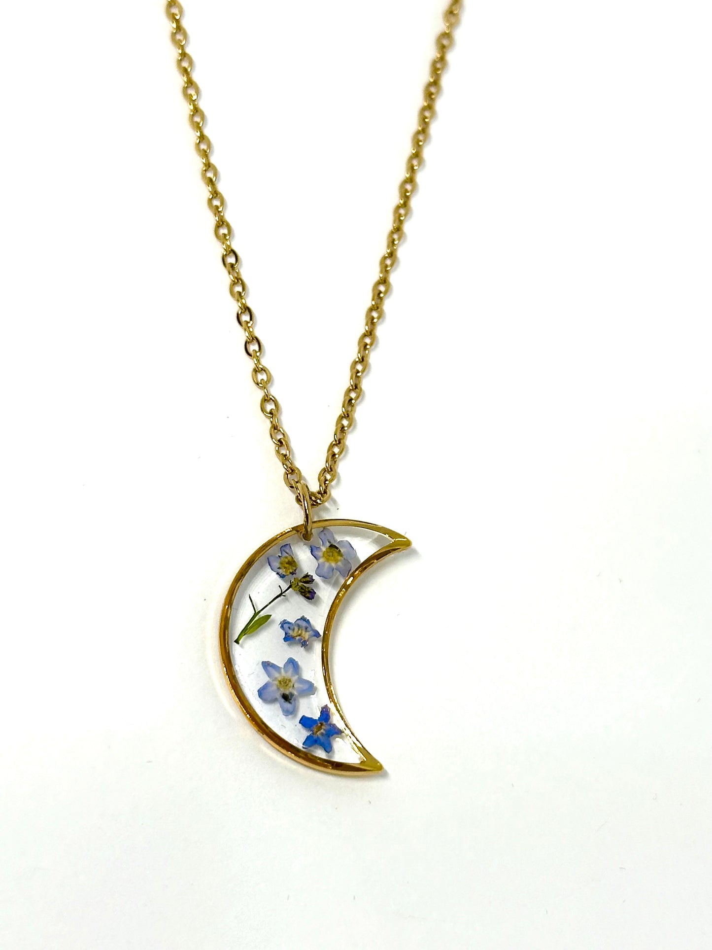 Luna minis Förgätmigej Halsband