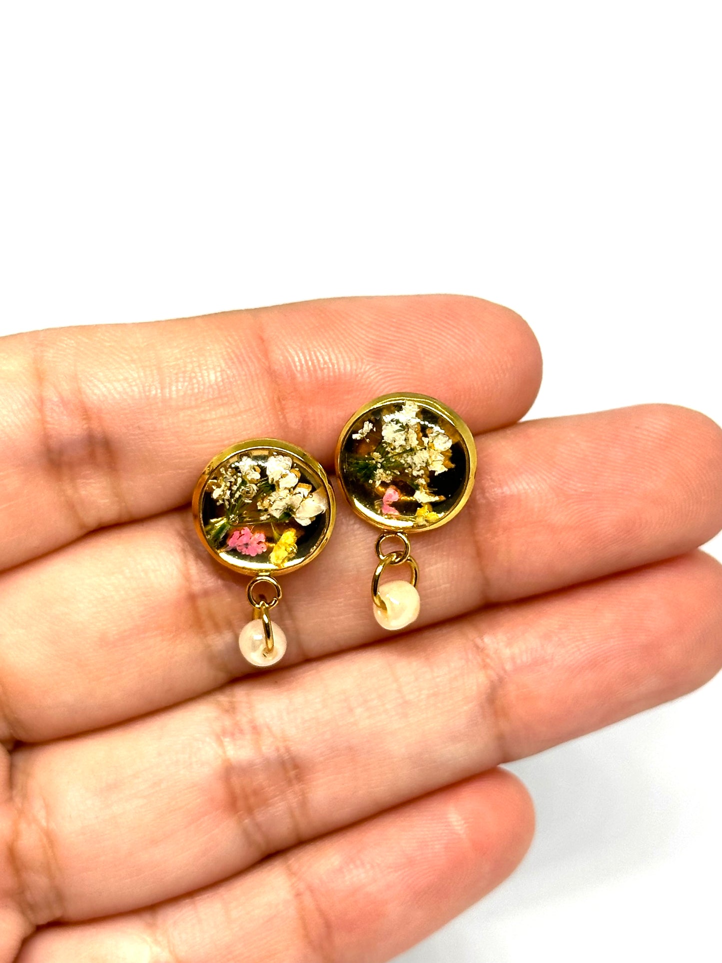 Körvel Knappörhängen 