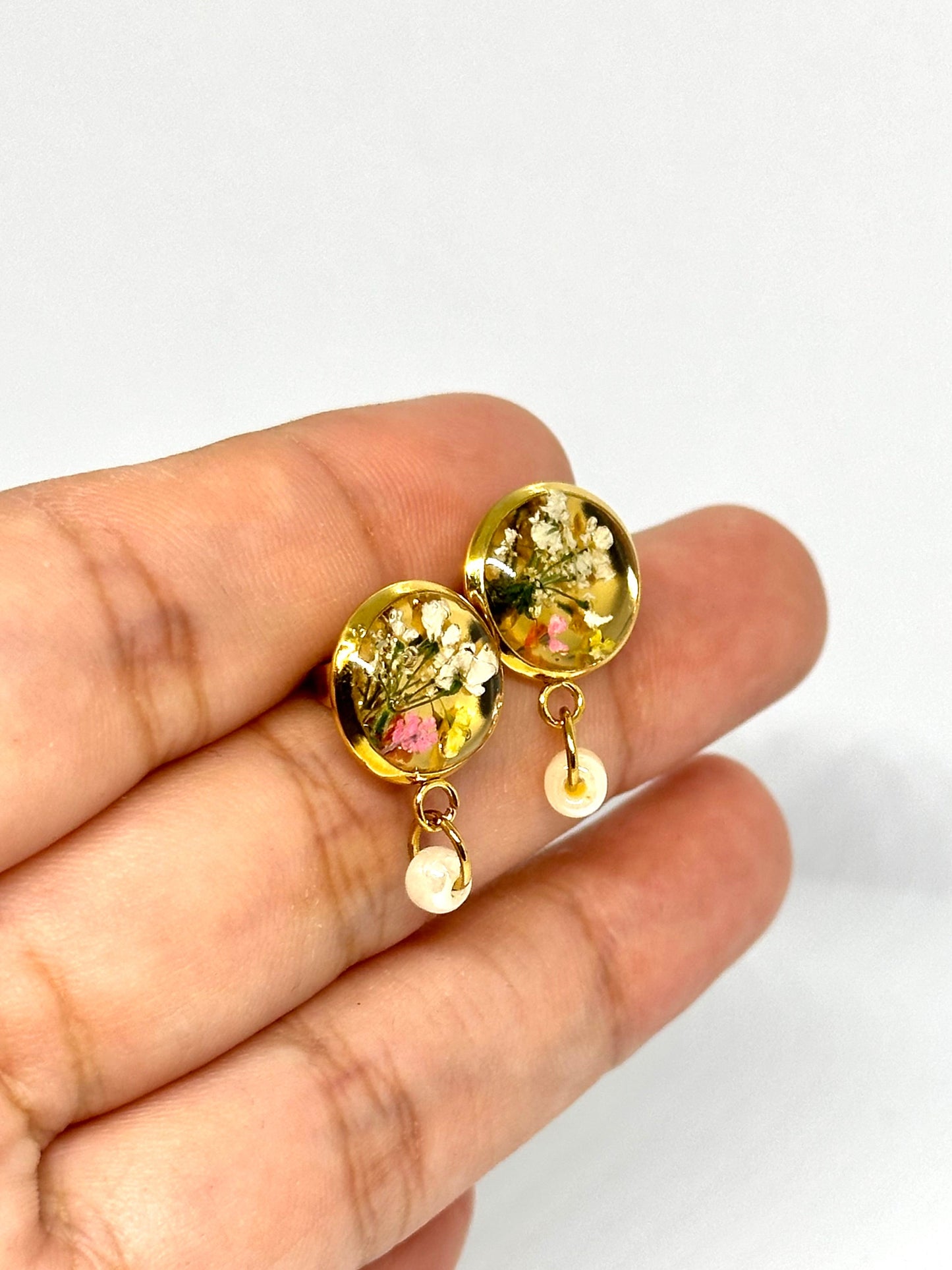 Körvel Knappörhängen 