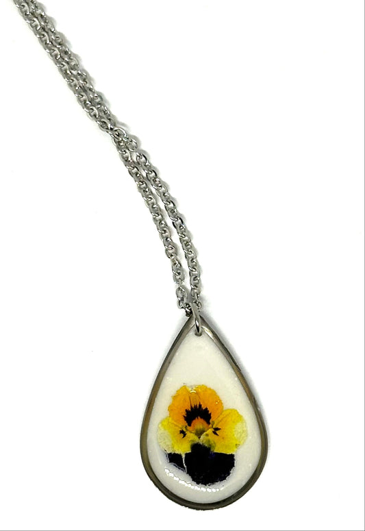 Collar Lágrima Violeta Salvaje