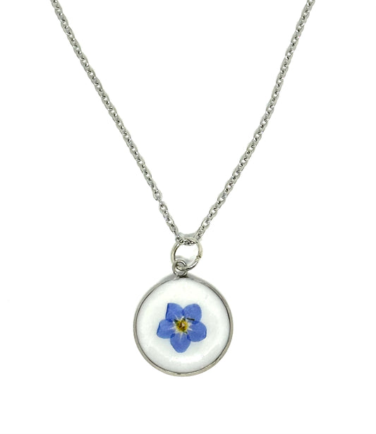 Collar Redondo Forget Me Not