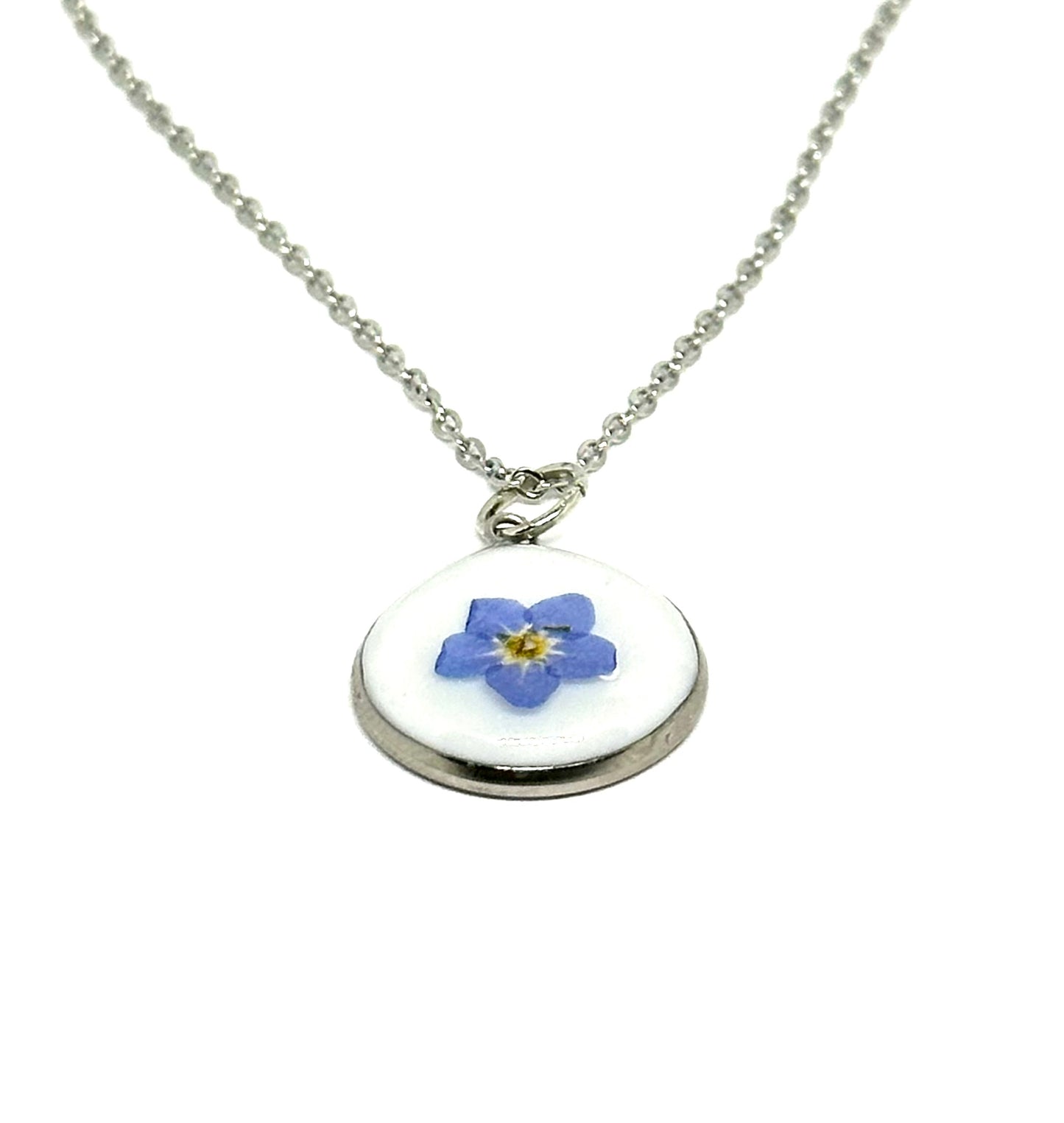 Collar Redondo Forget Me Not