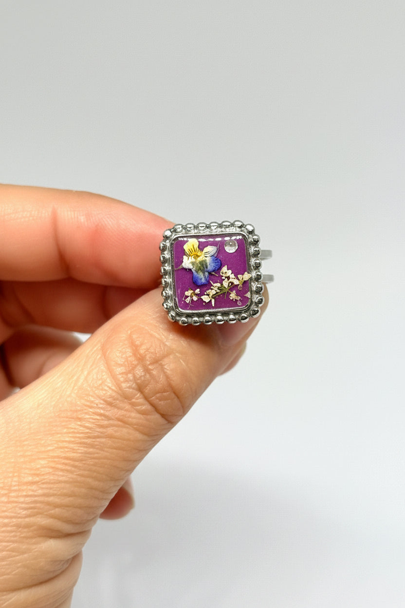 Anillo Violeta salvaje - Purpura
