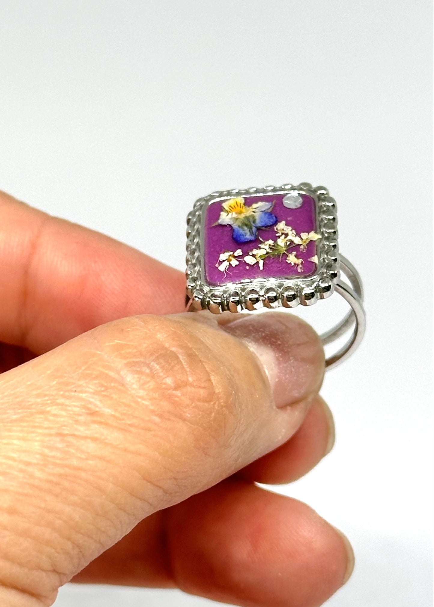 Anillo Violeta salvaje - Purpura