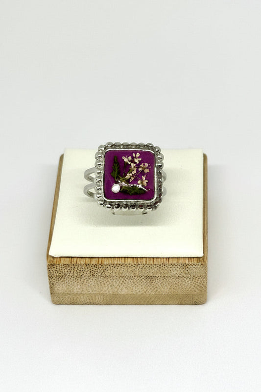 Lila botanisk ring