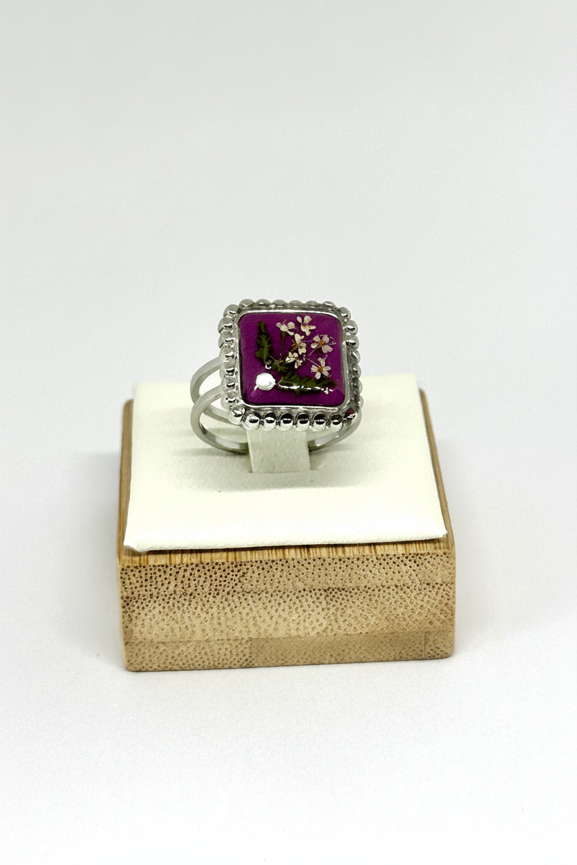 Botanical Purple Ring