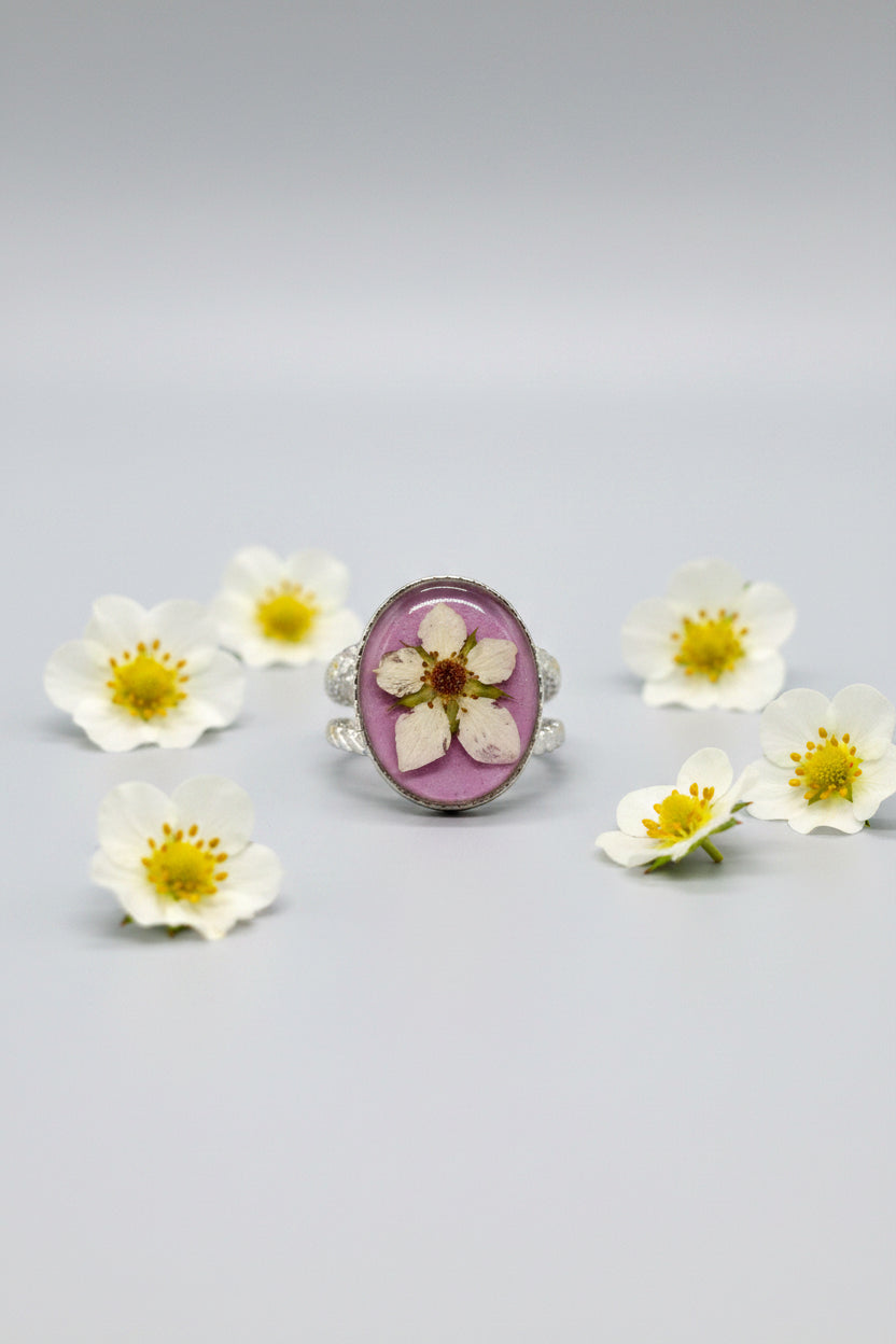 Ring Aleida - vild jordgubbsblomma