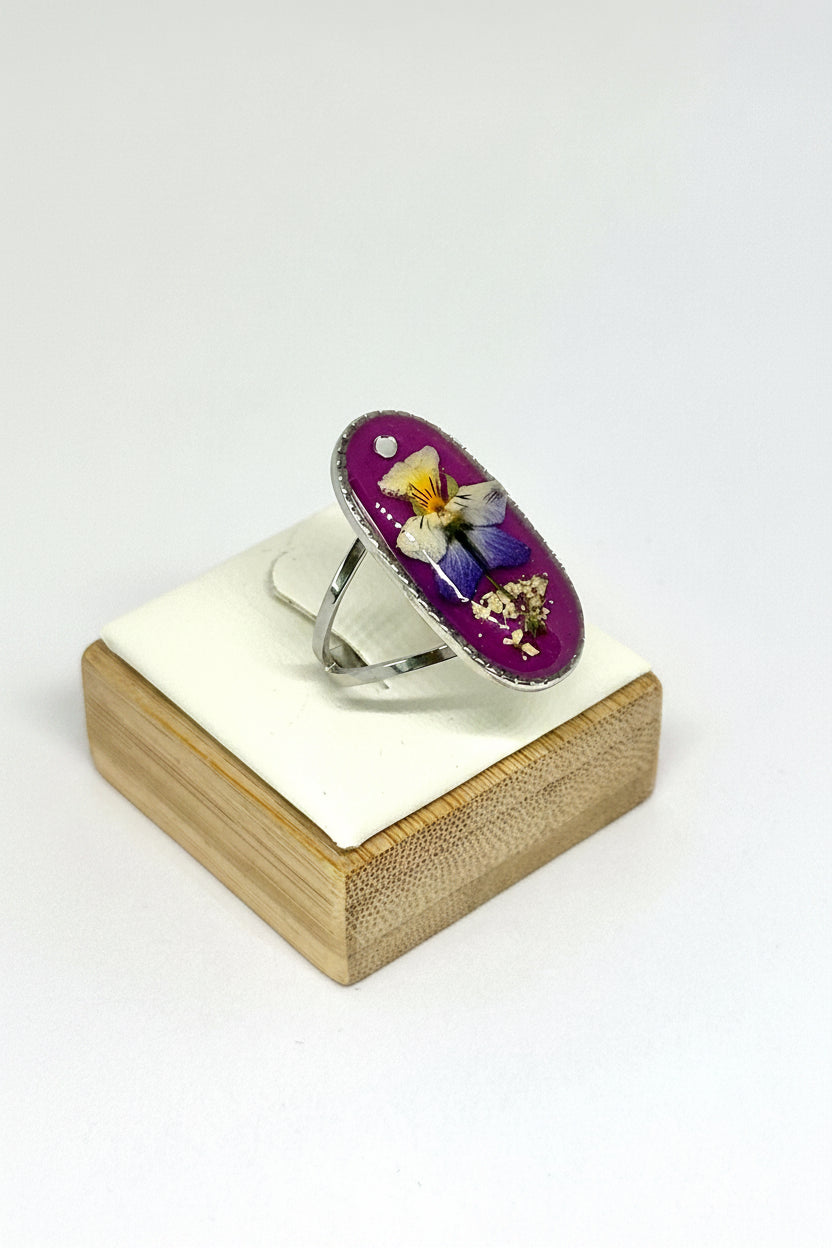 Vild Purpurviolett Ring