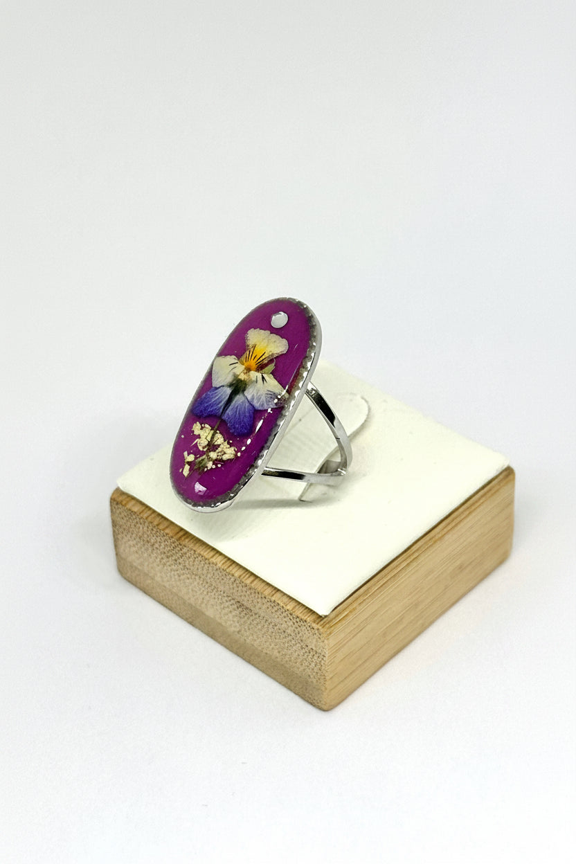 Vild Purpurviolett Ring