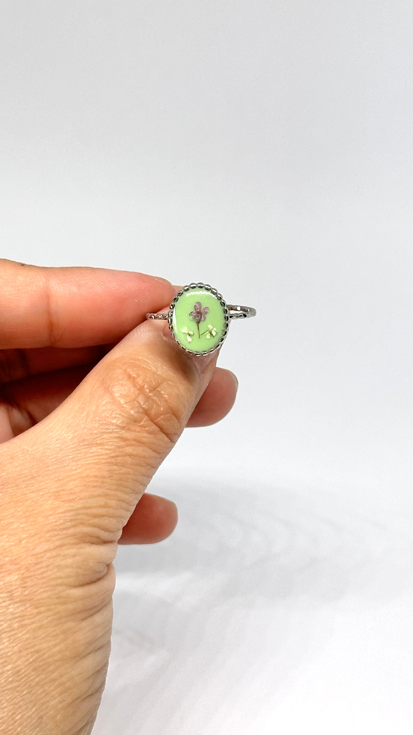 Spring Ring - lilac flowers