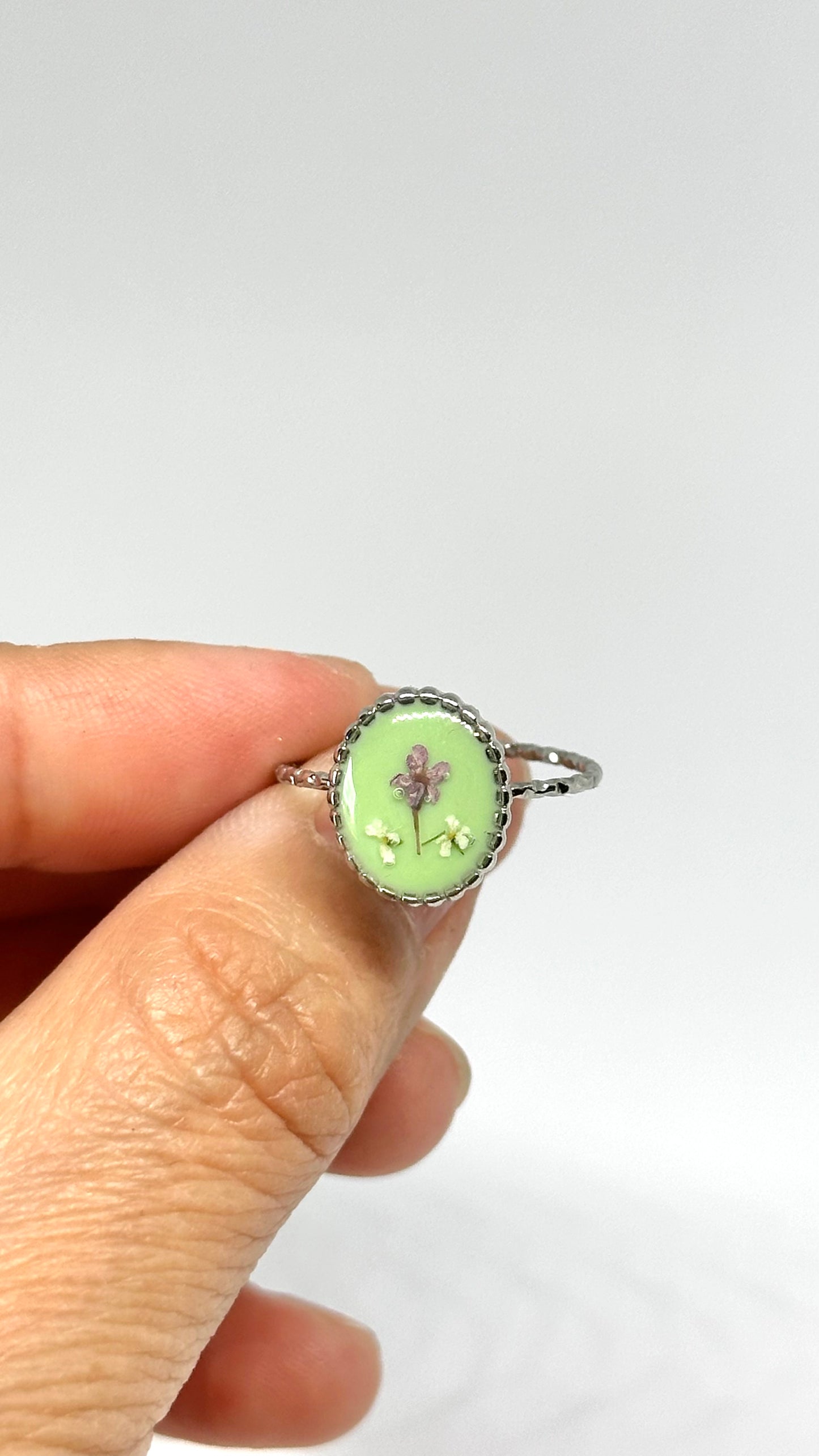 Spring Ring - lilac flowers