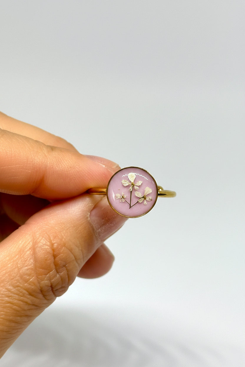 spetsring anna - rosa