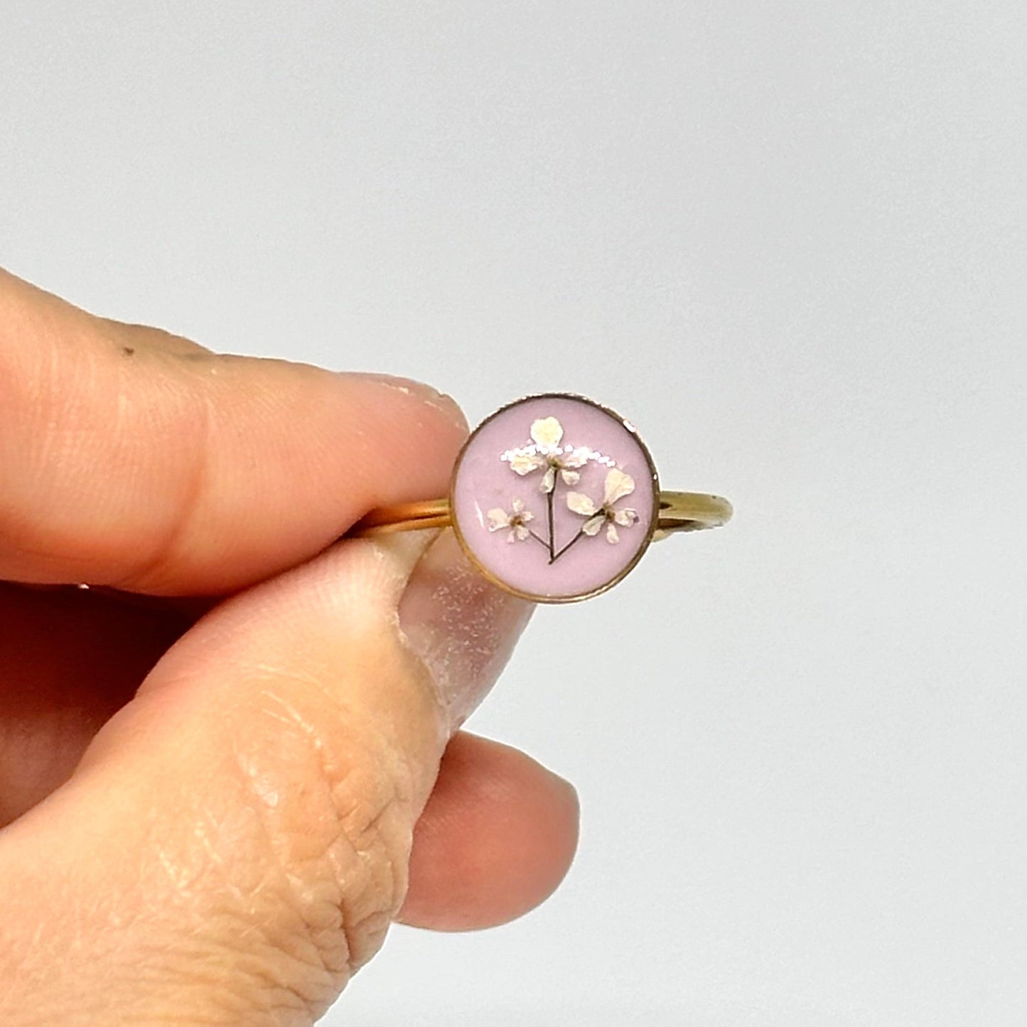 spetsring anna - rosa