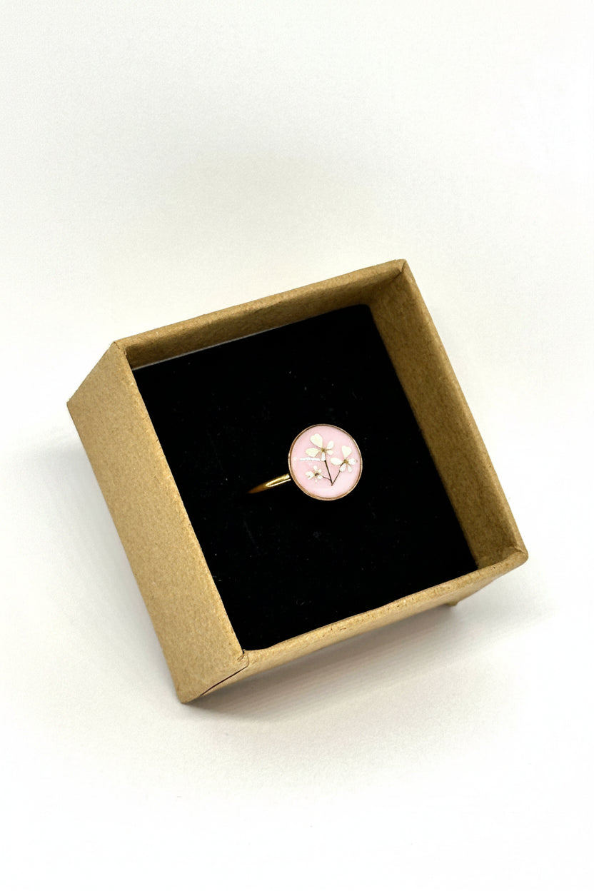 spetsring anna - rosa