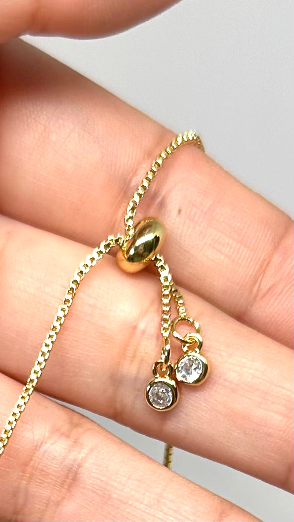 Pulsera esmeralda - flores silvestres