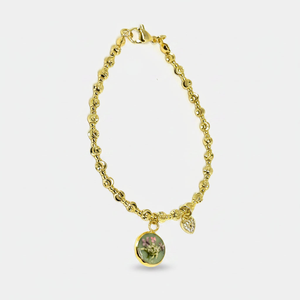 Armband Vår – Smaragd