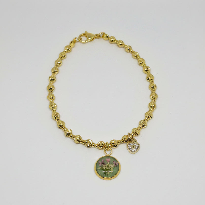 Armband Vår – Smaragd