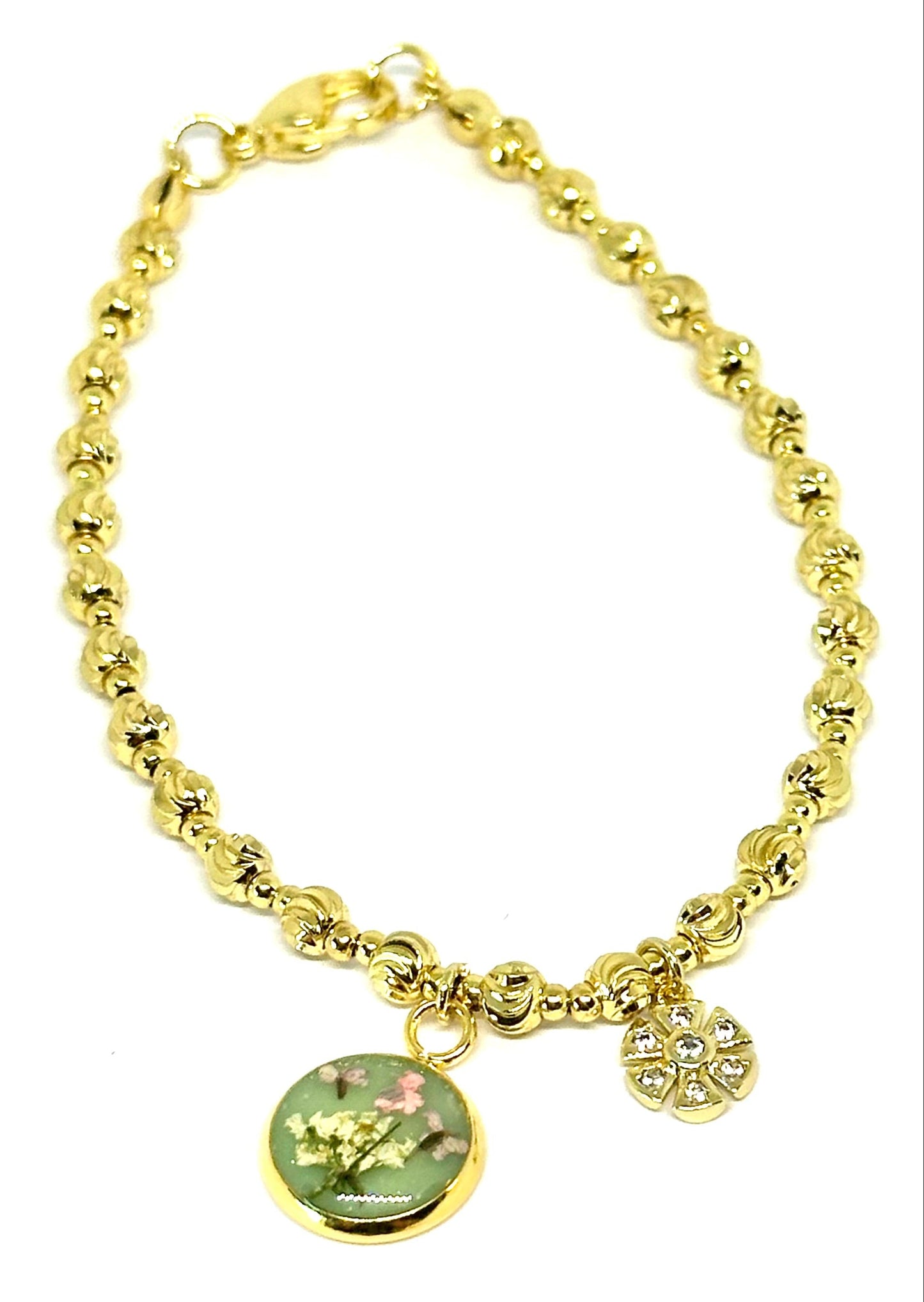 Armband Vår – Smaragd