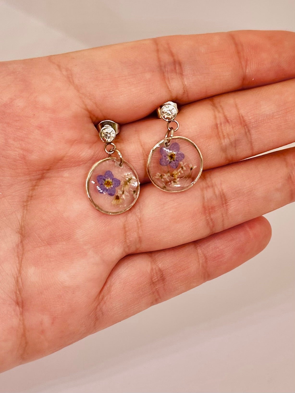 Pendientes Forget-Me-Not y Björn Loka