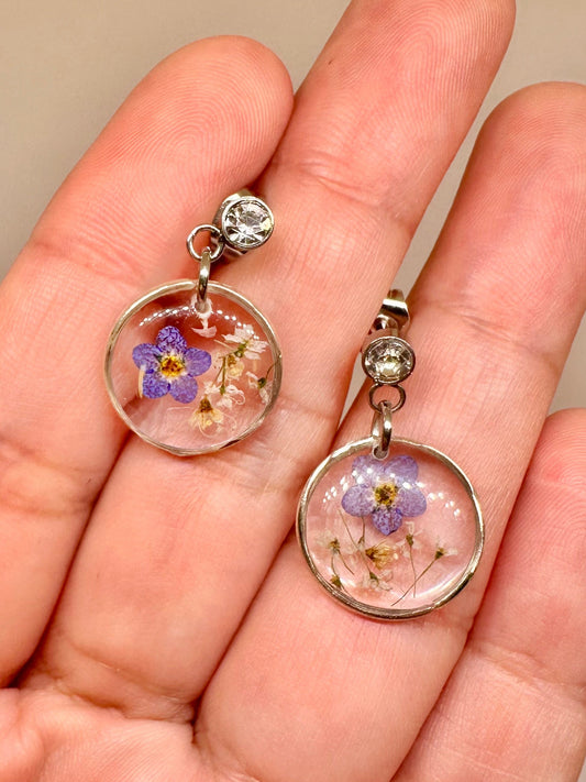 Pendientes Forget-Me-Not y Björn Loka