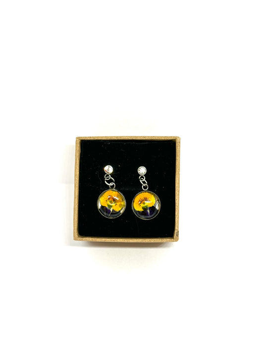 Pendientes Violeta Salvaje