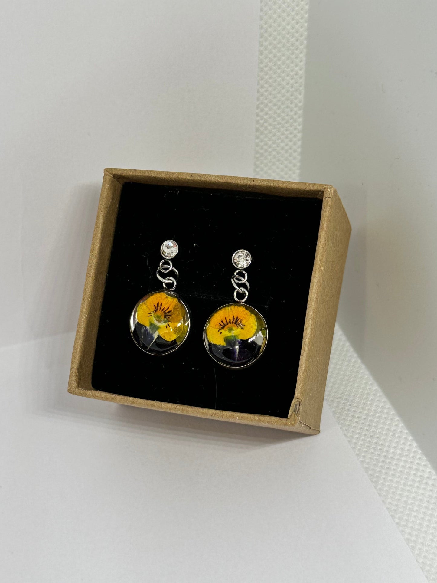 Pendientes Violeta Salvaje