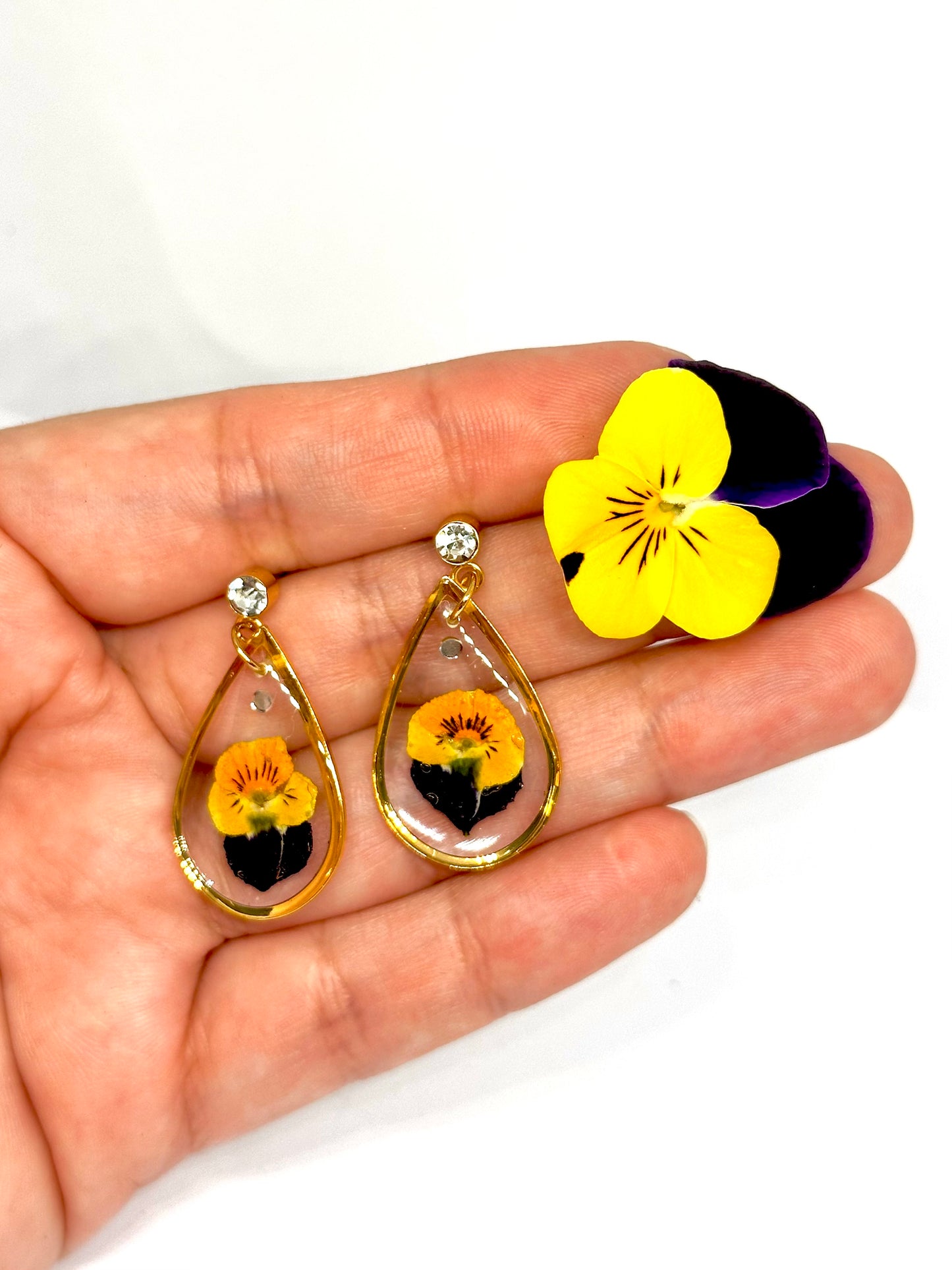 Pendientes Violeta Salvaje