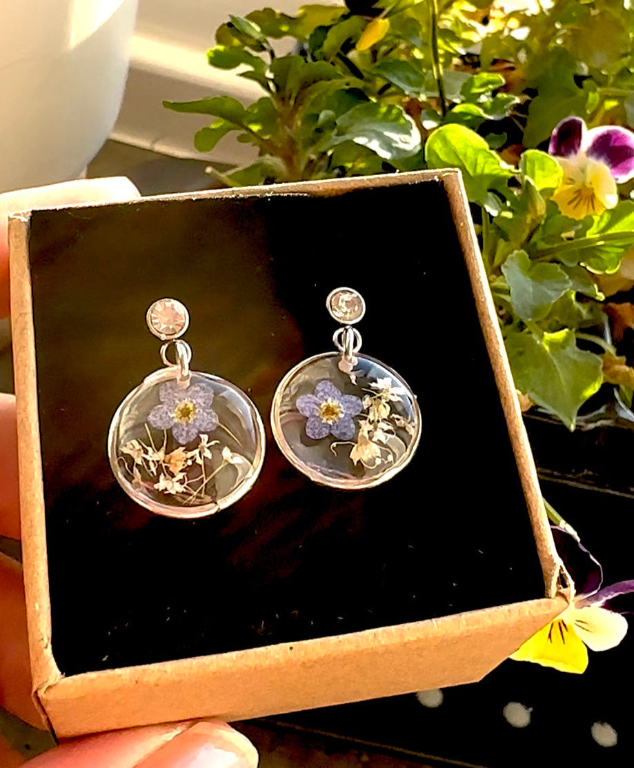 Pendientes Forget-Me-Not y Björn Loka