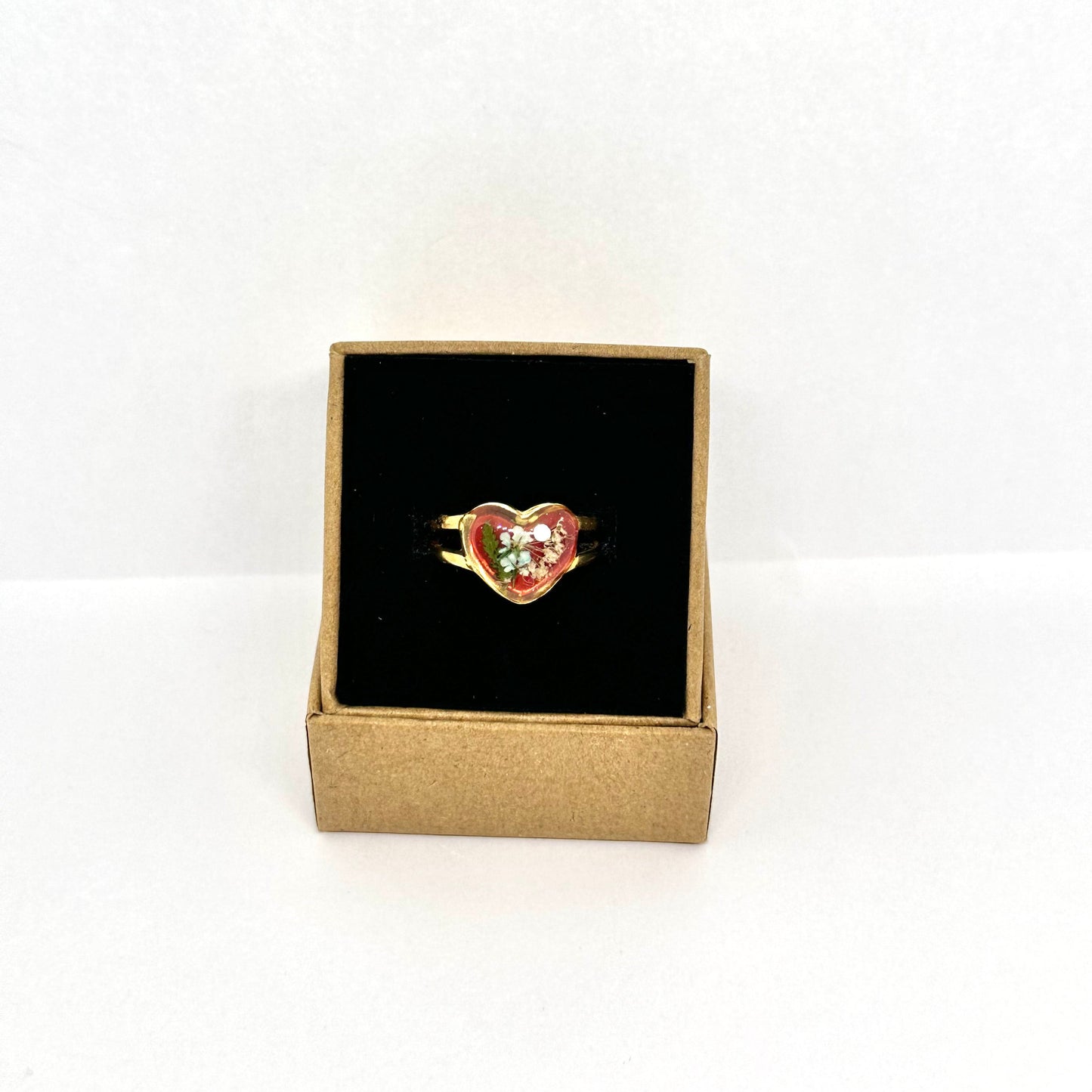Anillo Corazón Botánico