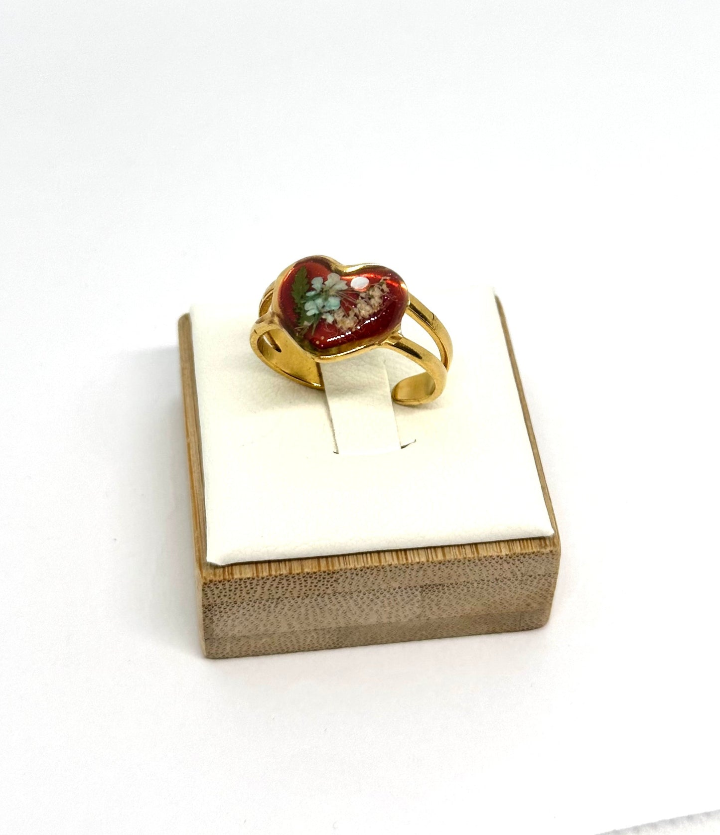 Anillo Corazón Botánico