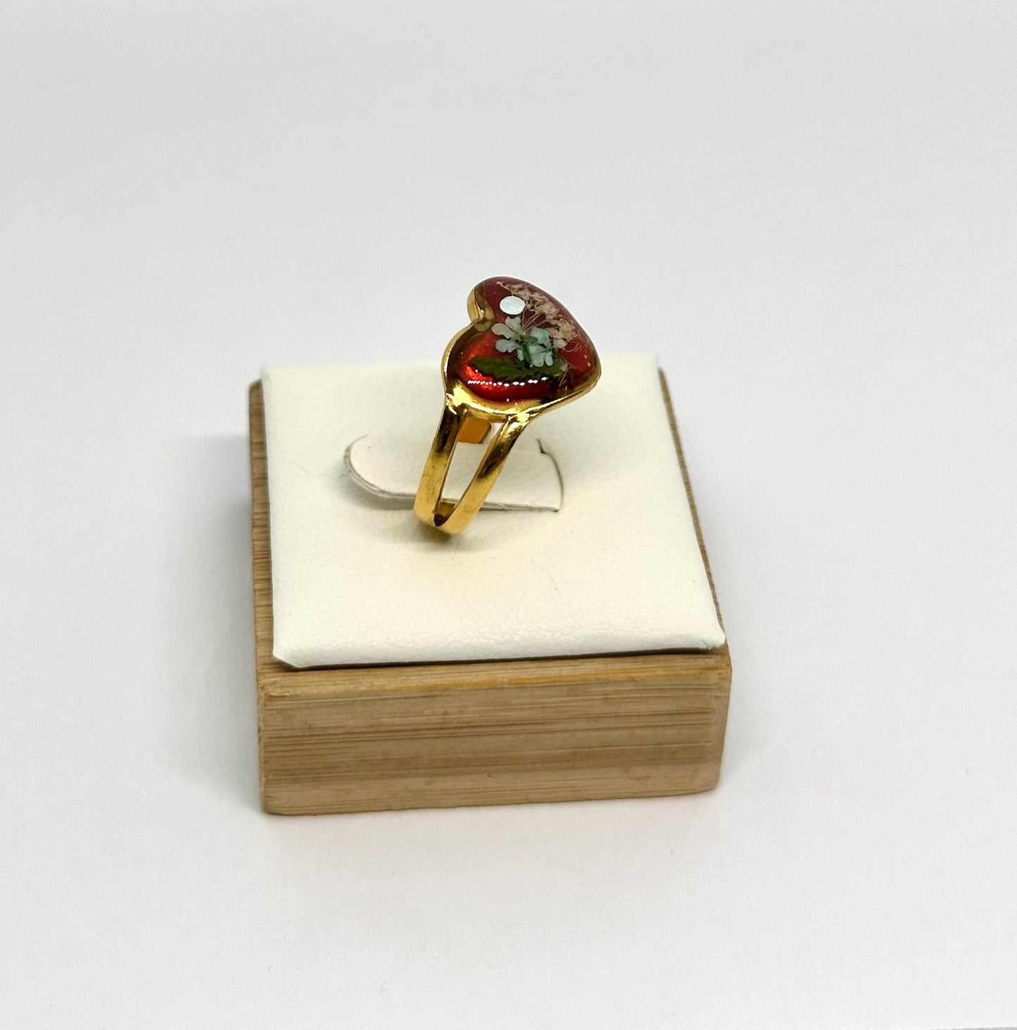Anillo Corazón Botánico