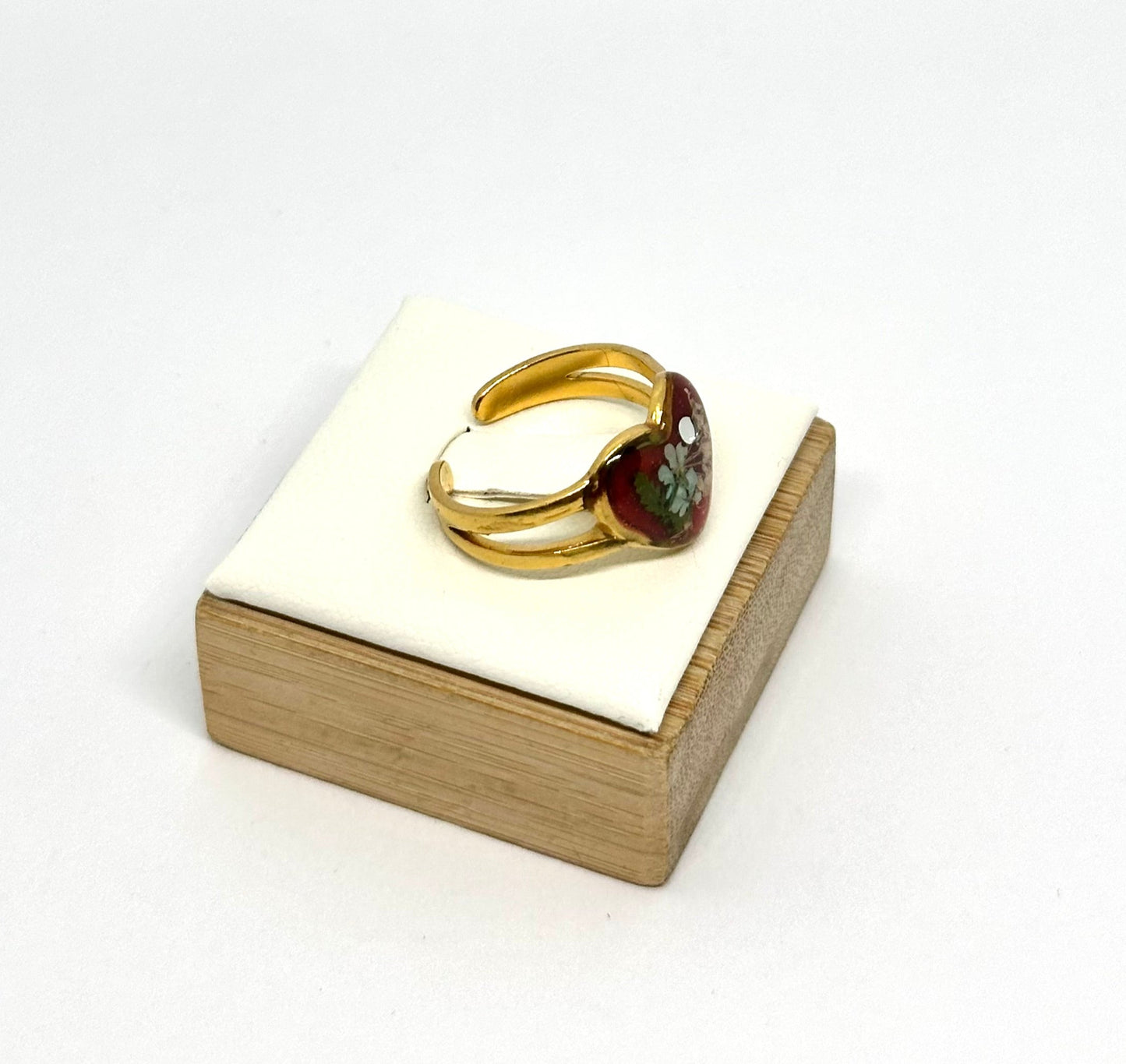 Anillo Corazón Botánico